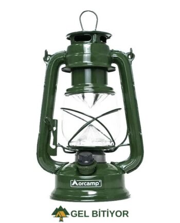 Orcamp Pilli Kamp Feneri - Yeşil