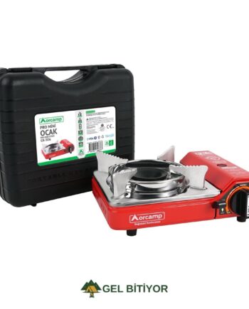 Orcamp Tekli Portatif Mini Ocak – Kırmızı